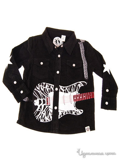 Рубашка Mini Shatsu, цвет мульти с аппликацией