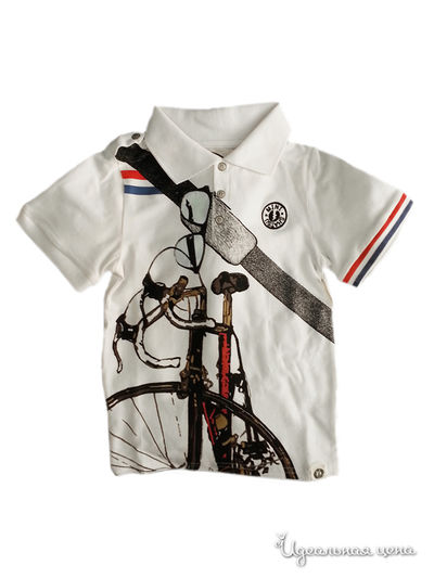 Футболка Mini Shatsu, цвет белый с аппликацией