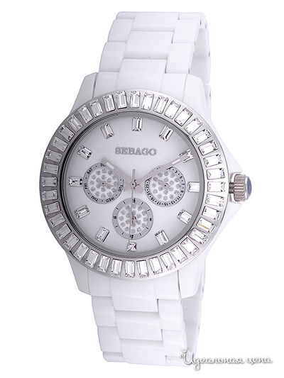Часы Sebago, цвет серебро