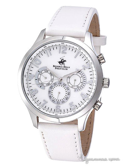 Часы Beverly Hills Polo Club, цвет Белый