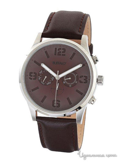 Часы Buffalo, цвет Коричневый