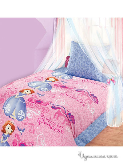Комплект постельного белья 1,5-спальный Непоседа &quot;Экипаж принцессы&quot;