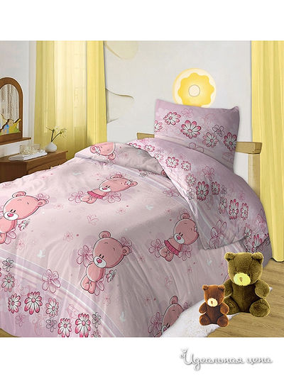 Комплект постельного белья детский Кошки-мышки, цвет мультицвет