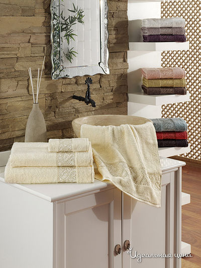 Полотенце Issimo, цвет кремовый