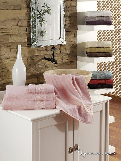 Полотенце Issimo, цвет розовый