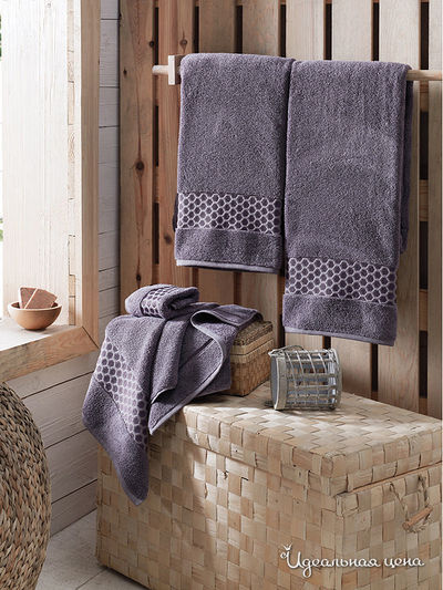 Полотенце Issimo, цвет серый