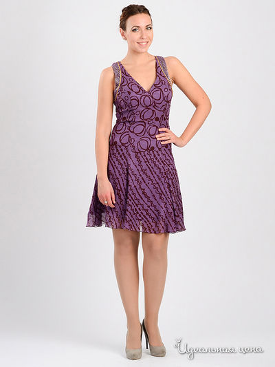 Платье Ferri Couture, цвет темный сиреневый