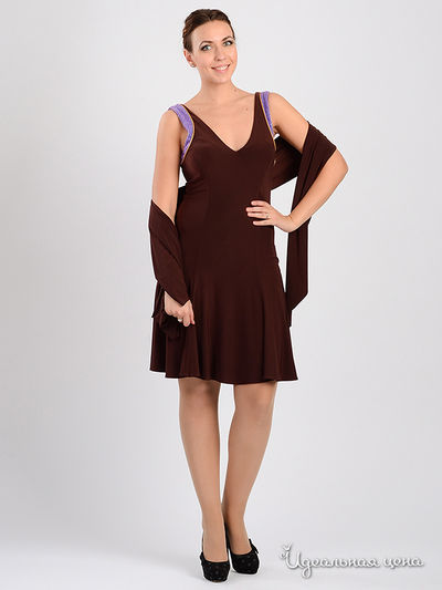 Платье Ferri Couture, цвет Коричневый