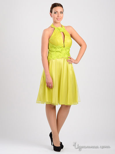 Платье Bianca Brandi, цвет салатовый