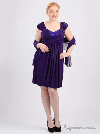 Платье Luxo, цвет фиолетовый