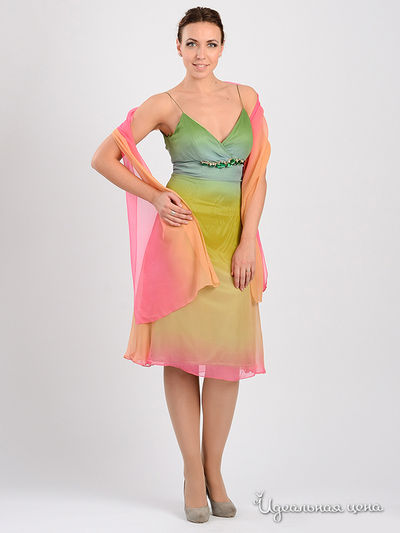 Платье Luxo, цвет цветной