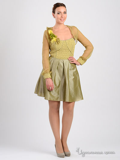 Топ Nera di Sera, цвет фисташковый