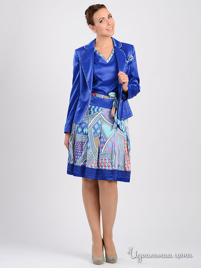 Пиджак Crio, цвет цветной-синий-синий