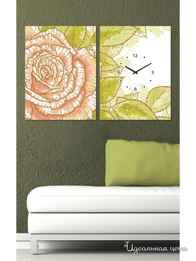 Настенные часы MOMO.Concept, цвет Мультиколор