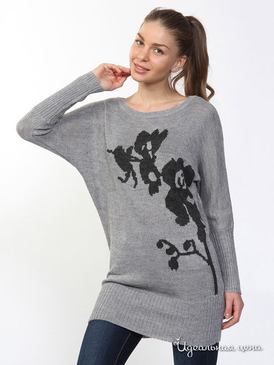 Джемпер Liberavita, цвет серый, черный