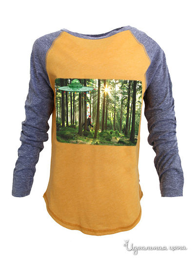 Лонгслив La Miniatura, цвет горчичный, серый