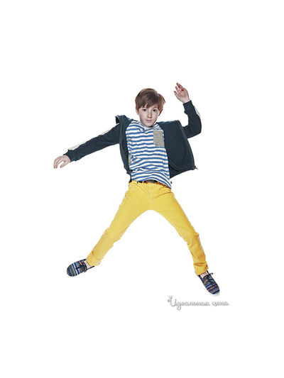 Футболка La Miniatura, цвет синий, белый