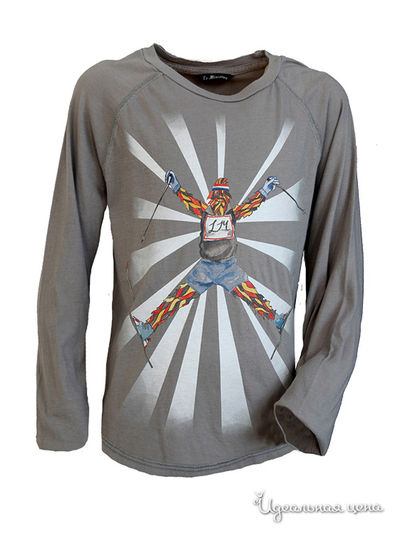 Лонгслив La Miniatura, цвет серый