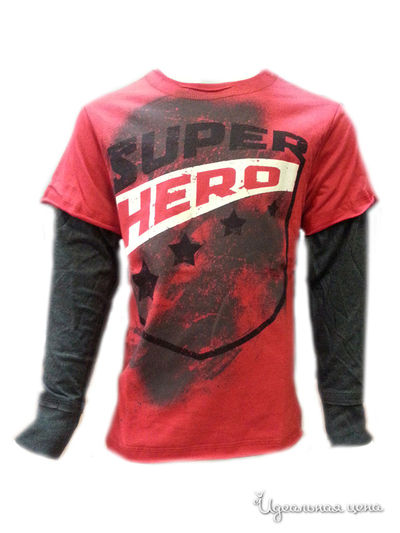 Лонгслив Warrior Poet USA, цвет красный