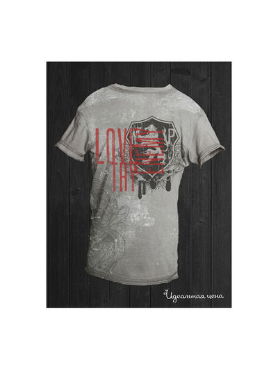 Футболка Warrior Poet USA, цвет серый