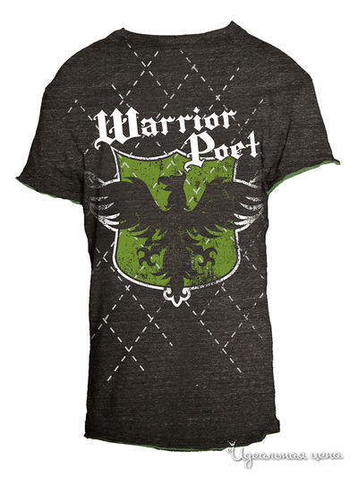 Футболка Warrior Poet USA, цвет темно-серый