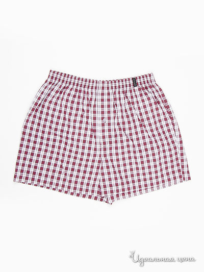 Трусы Skiny, цвет красный, белый