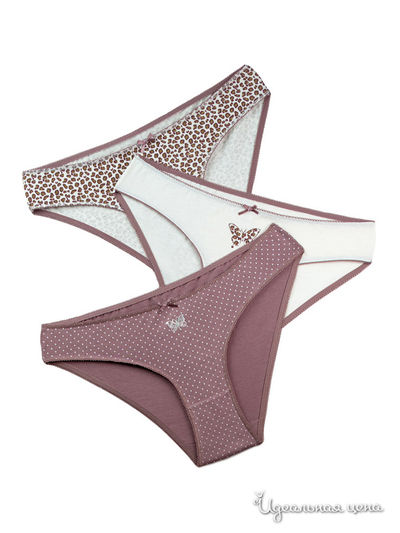 Трусы Dentelle, цвет коричневые