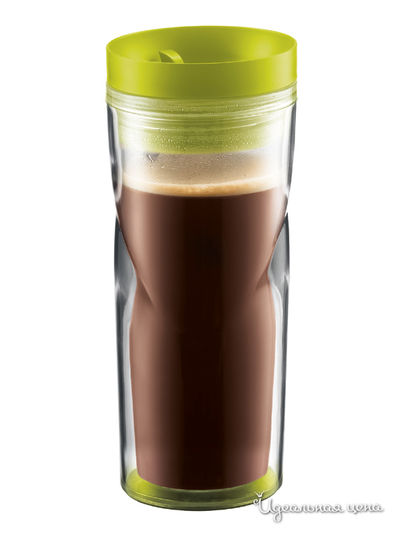 Кружка, 0,45 л Bodum, цвет зелёный