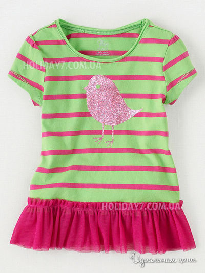 Туника Childrens Place, цвет Зеленый