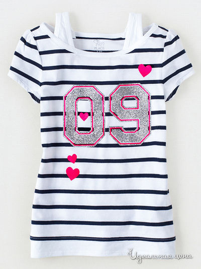 Топ Childrens Place, цвет Белый