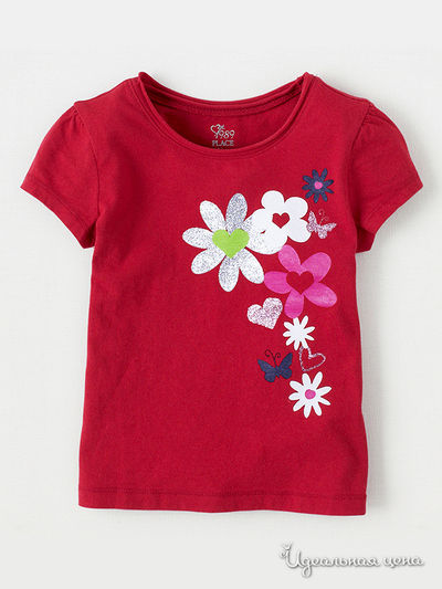 Футболка Childrens Place, цвет Красный