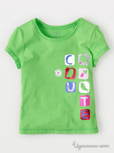 Футболка Childrens Place, цвет Зеленый