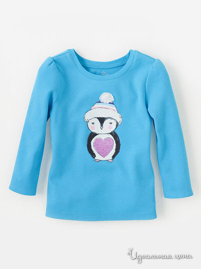 Лонгслив Childrens Place, цвет голубой