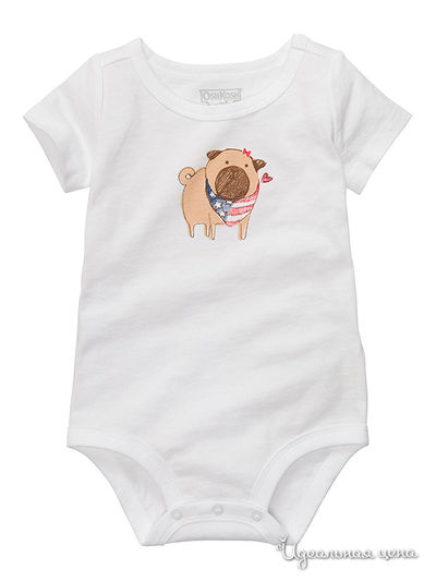 Боди Oshkosh, цвет Белый