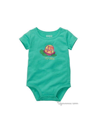 Боди Oshkosh, цвет Зеленый