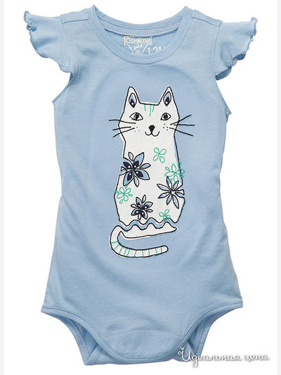 Боди Oshkosh, цвет голубой