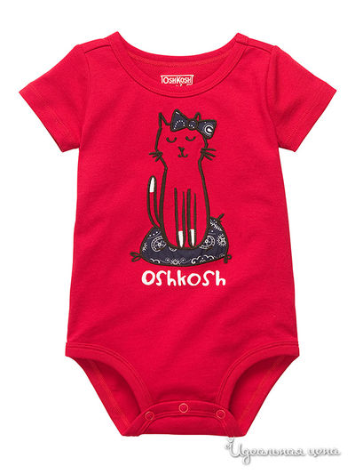 Боди Oshkosh, цвет Красный