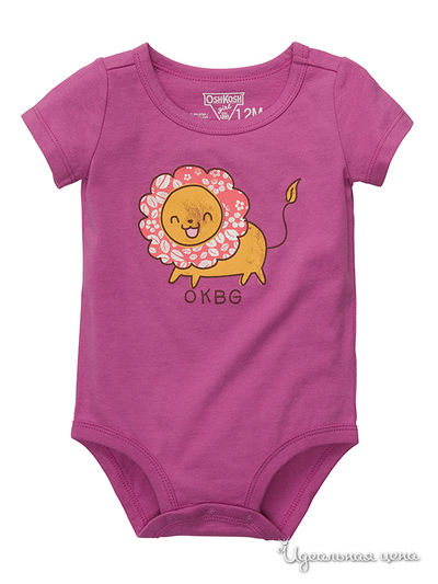 Боди Oshkosh, цвет лиловый