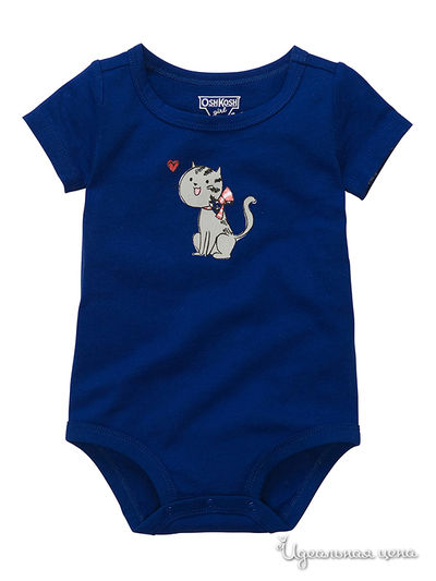 Боди Oshkosh, цвет синий
