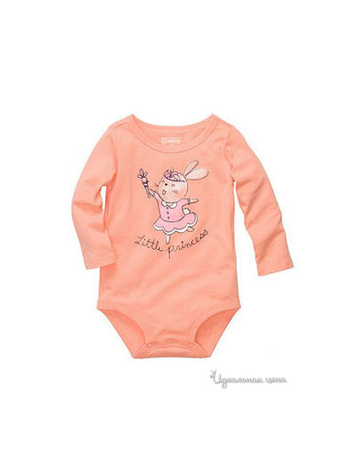 Боди Oshkosh, цвет бледно-оранжевый