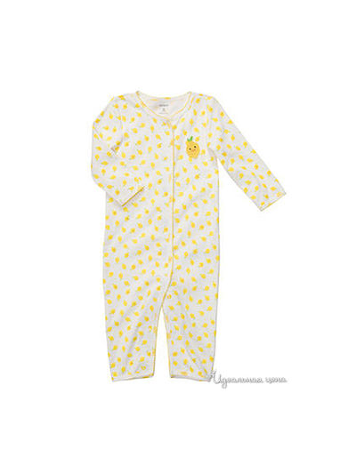 Пижама Carters, цвет белый с принтом