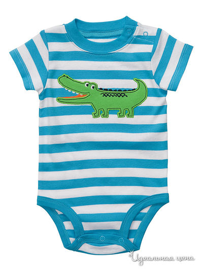 Боди Carters, цвет голубой в полоску