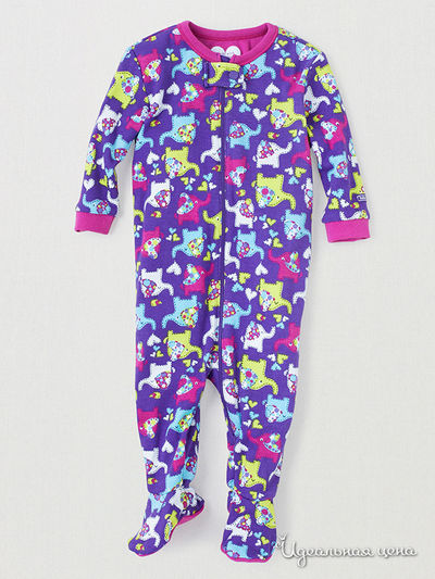 Пижама Childrens Place, цвет фиолетовый