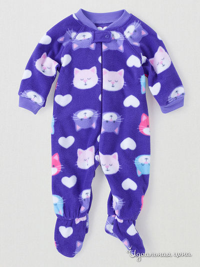 Пижама Childrens Place, цвет фиолетовый