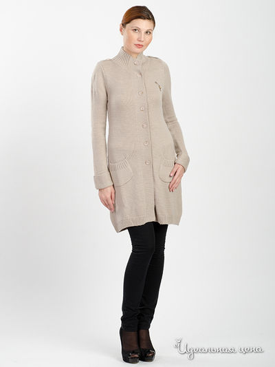 Кардиган Twin-Set Girl, цвет бежевый