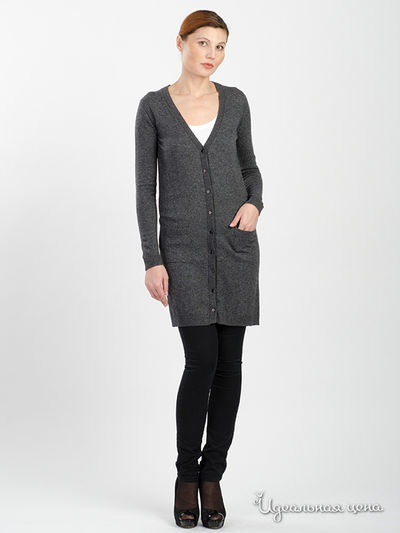 Платье Twin-Set Girl, цвет серый