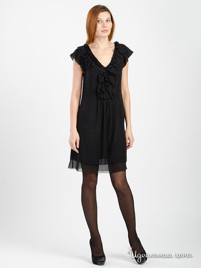 Платье Twin-Set Girl, цвет черный