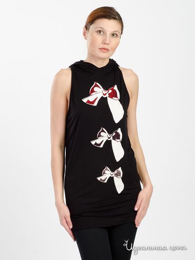 Платье Twin-Set Girl, цвет черный