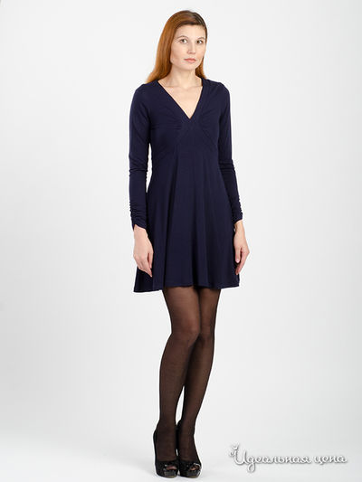 Платье Twin-Set Girl, цвет темно-синий