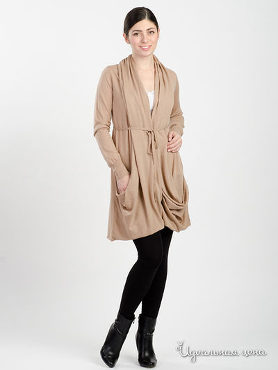 Кардиган Twin-Set Girl, цвет светло-коричневый